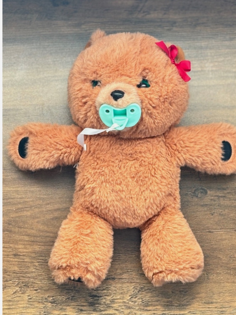 Little Live Pets Cozy Dozy Cubbles Beau Bear Interactive Plush Pacifier WORKS